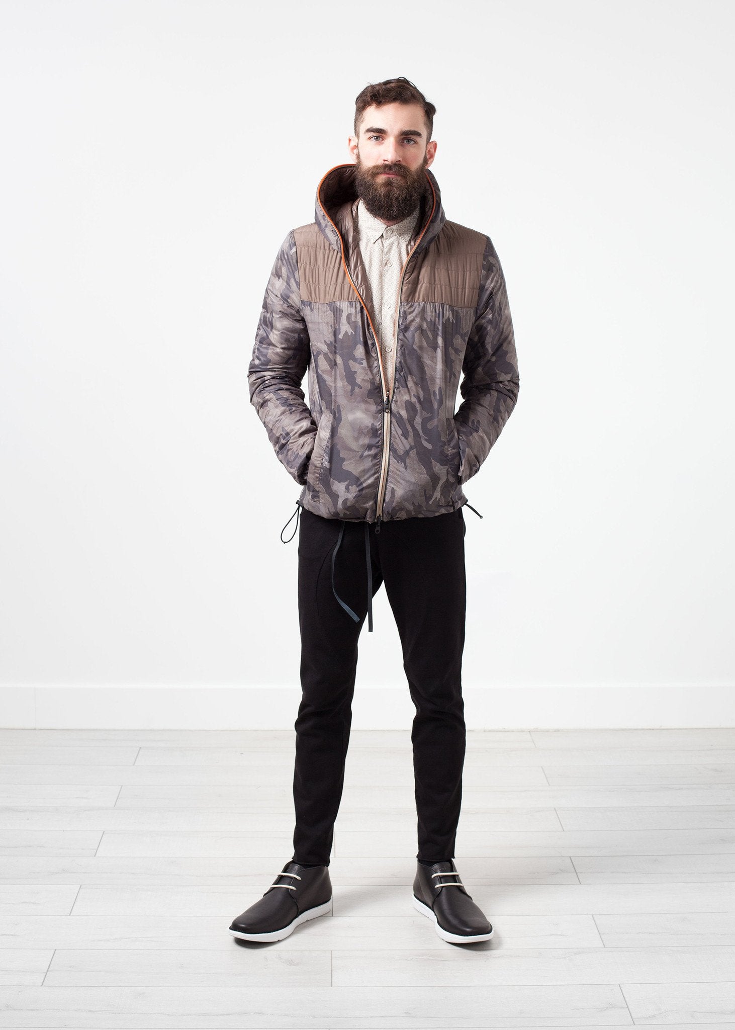 Peone Jacket in Khaki - DrakeJack