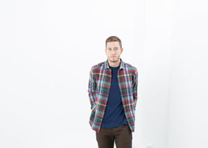 Riccardo Button-Up in Plaid Multi - DrakeJack