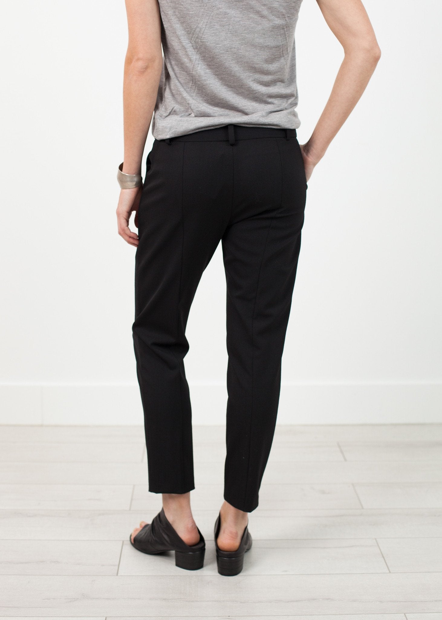 Stretch Fitted Pant in Black - DrakeJack