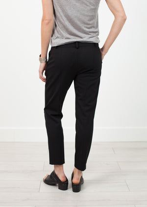 Stretch Fitted Pant in Black - DrakeJack