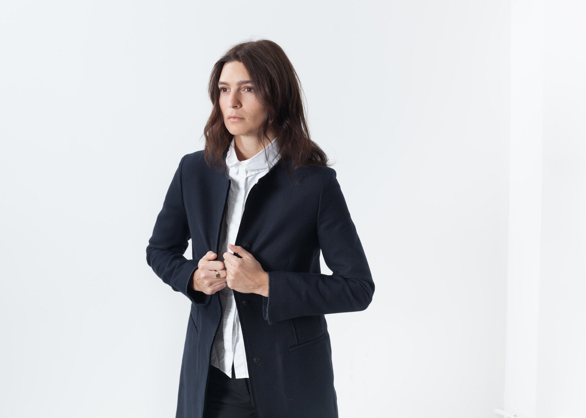 Tessuto Jacket in Navy - DrakeJack