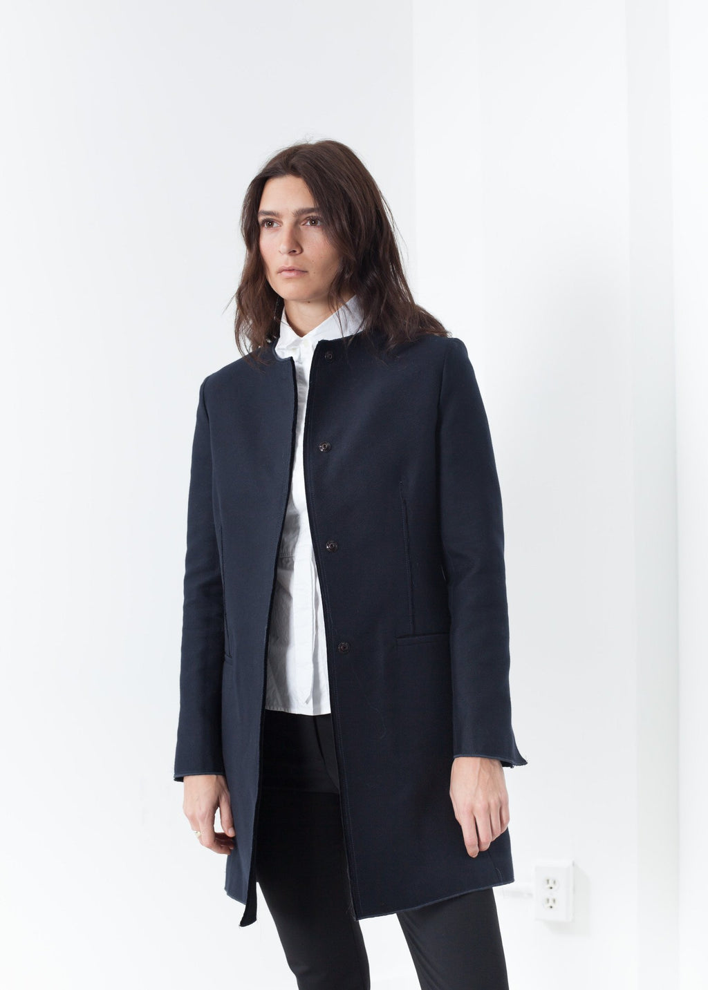 Tessuto Jacket in Navy - DrakeJack