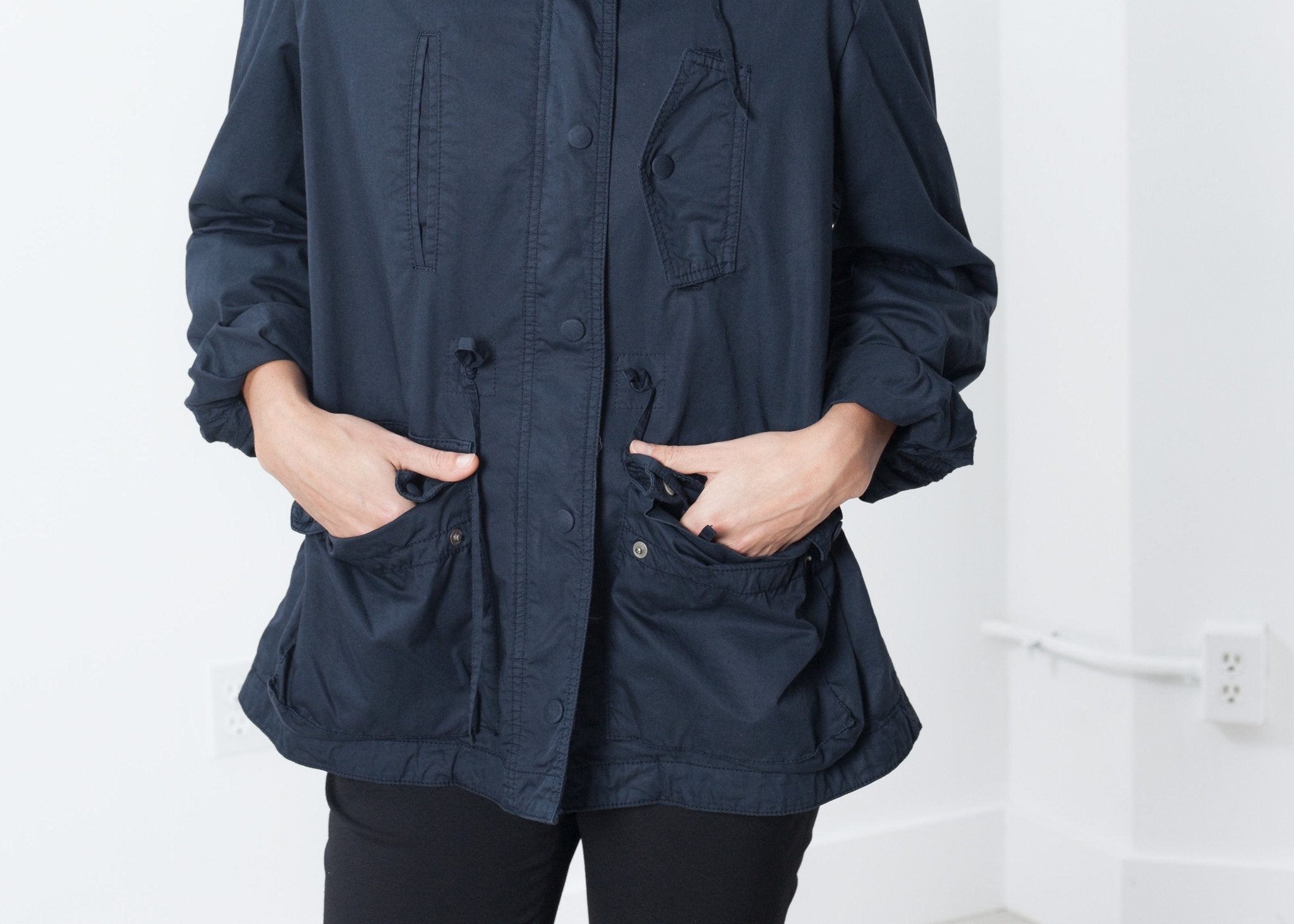 Marquee Coat in Steel - DrakeJack