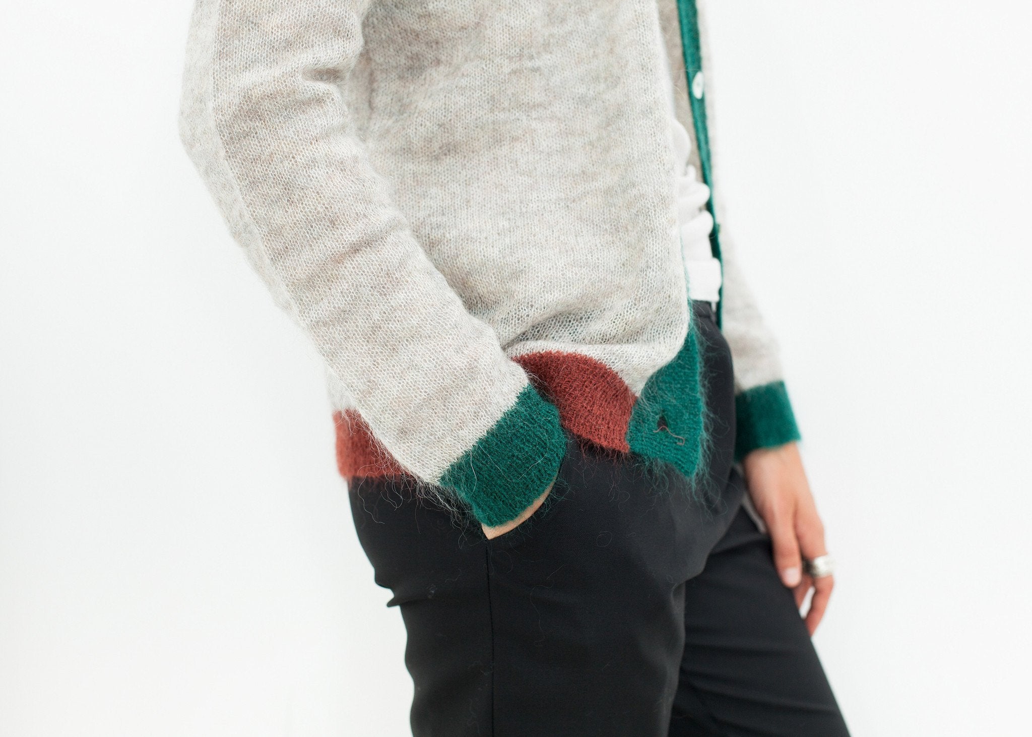 Deskle Cardigan in Heather - DrakeJack