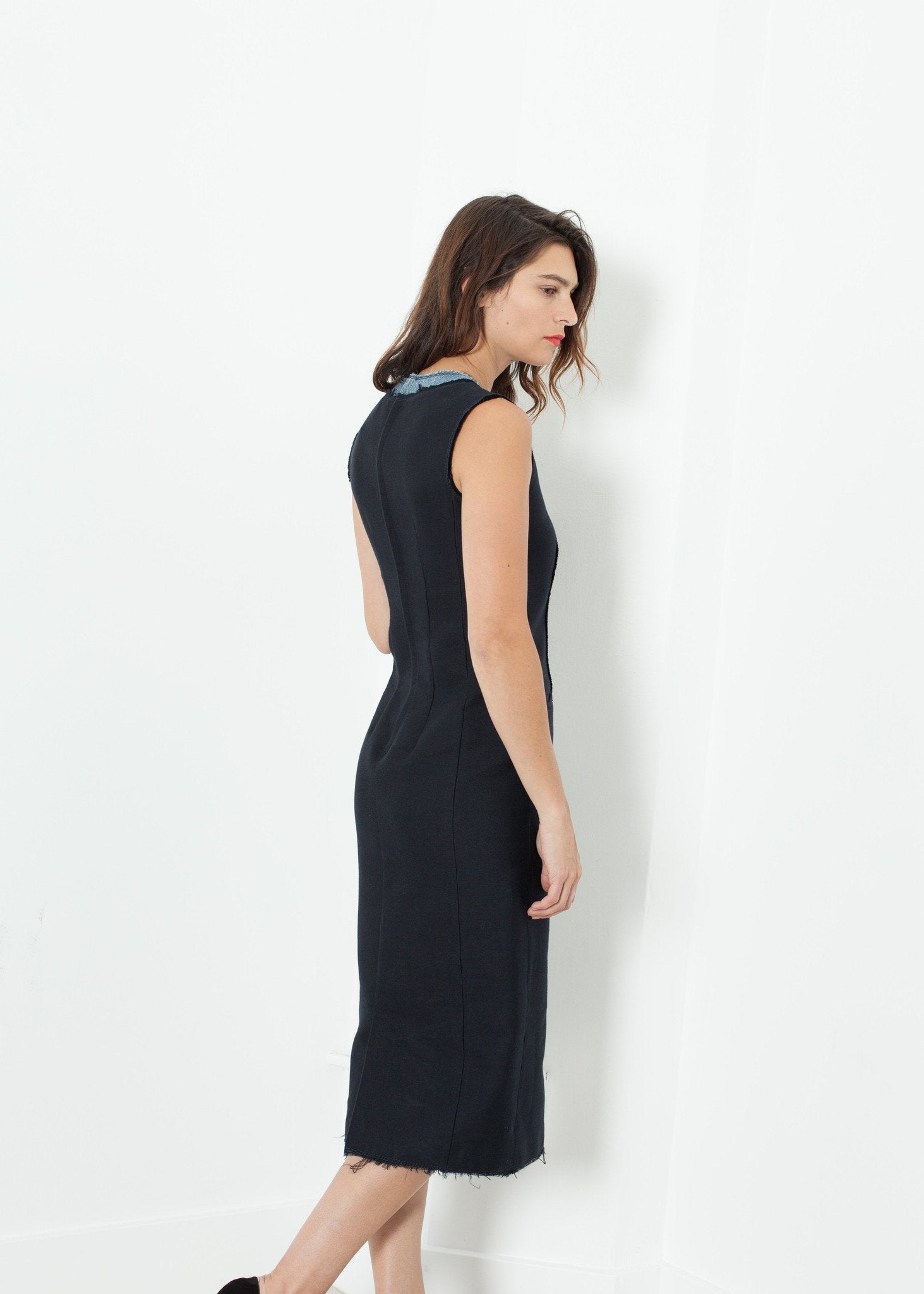 Denim Dress in Denim - DrakeJack