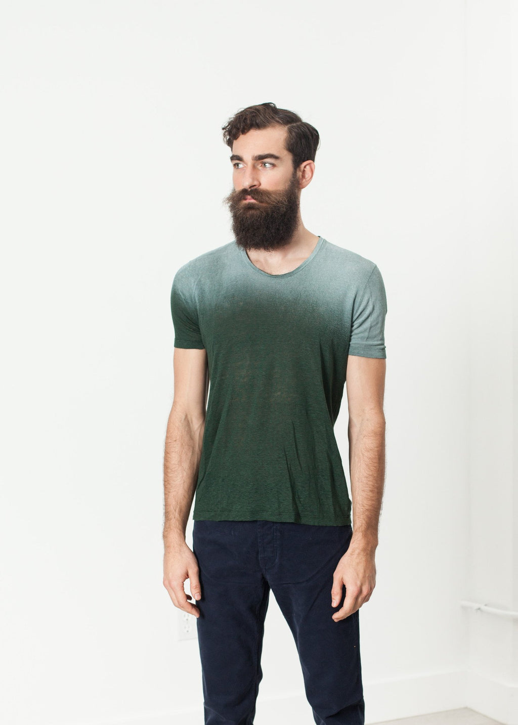 Overprint T-Shirt in Green - DrakeJack