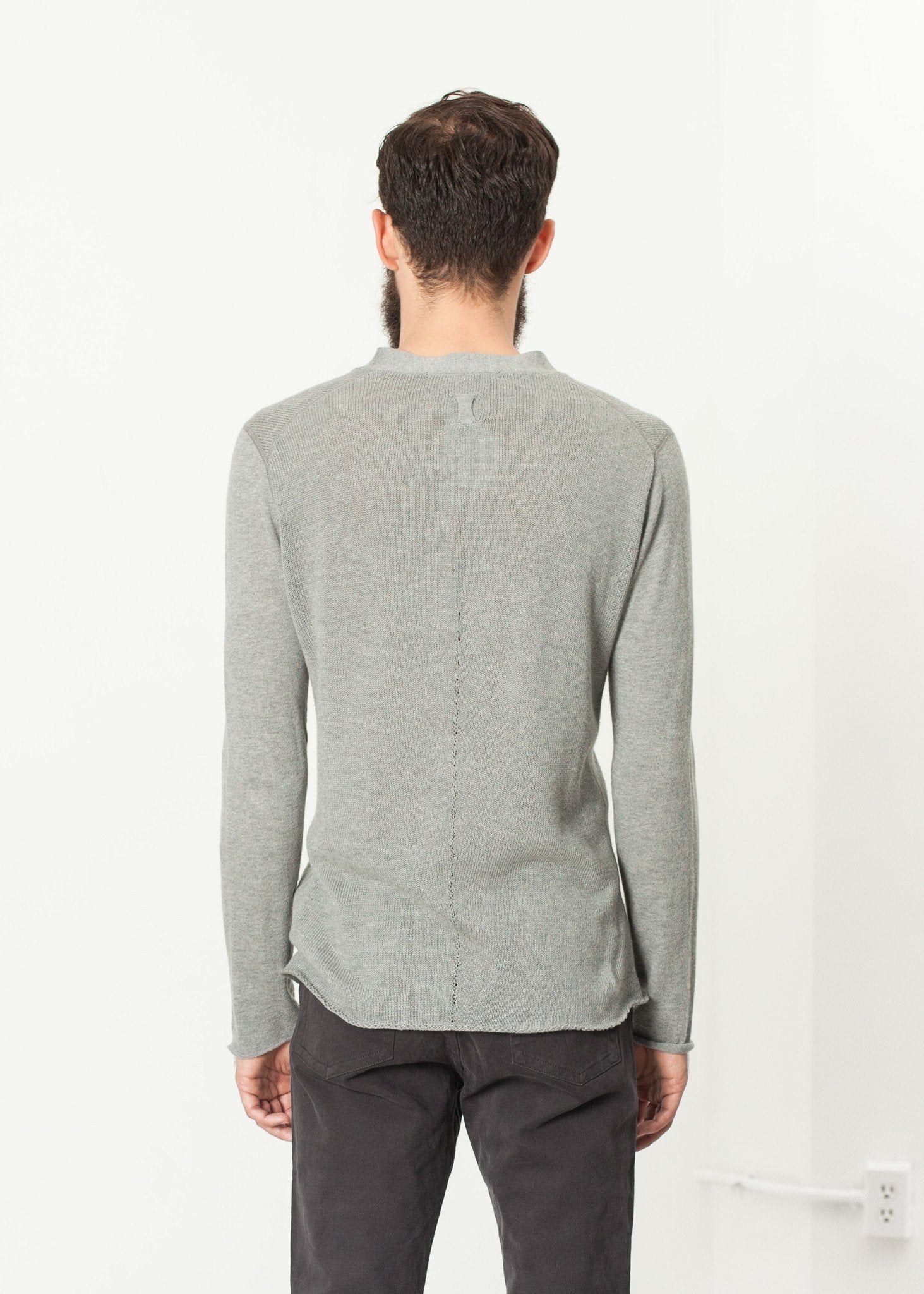 Garbo Henley in Grey - DrakeJack