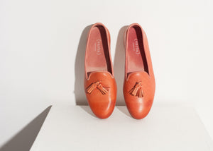 Leather Loafer in Rose - DrakeJack