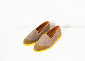 Wingtip Loafer in Yellow - DrakeJack