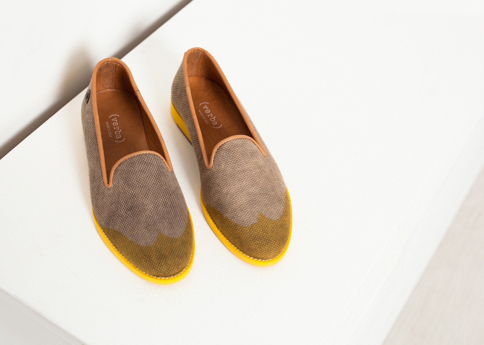 Wingtip Loafer in Yellow - DrakeJack