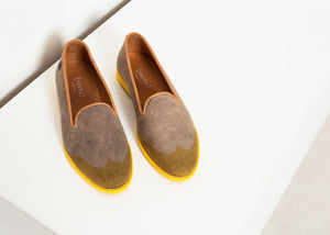 Wingtip Loafer in Yellow - DrakeJack