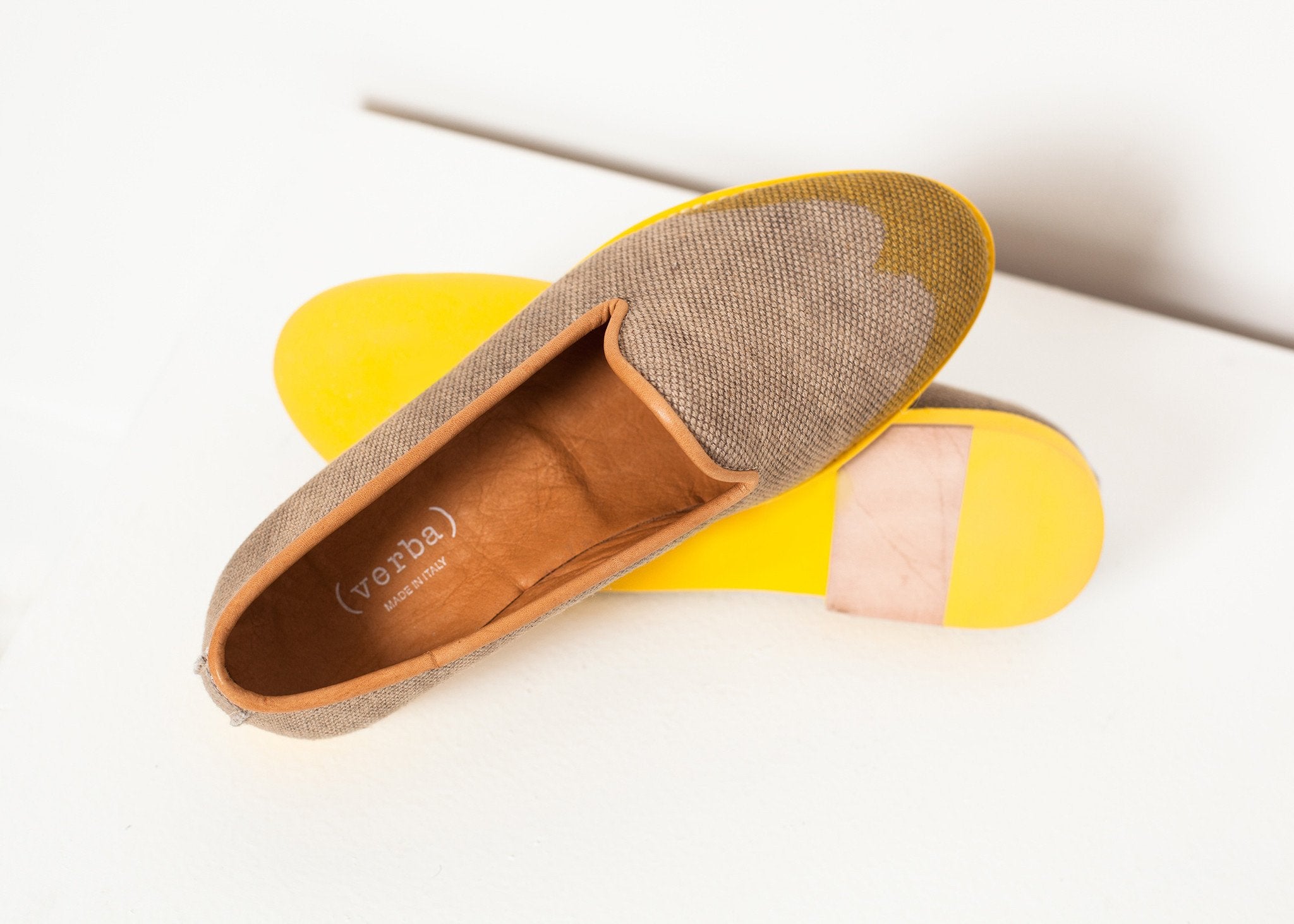 Wingtip Loafer in Yellow - DrakeJack